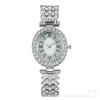 A new cross-border European and American fashion trend wristwatch with a steel bracelet and an oval-shaped starry sky Roman women's diamond watch Item Picture